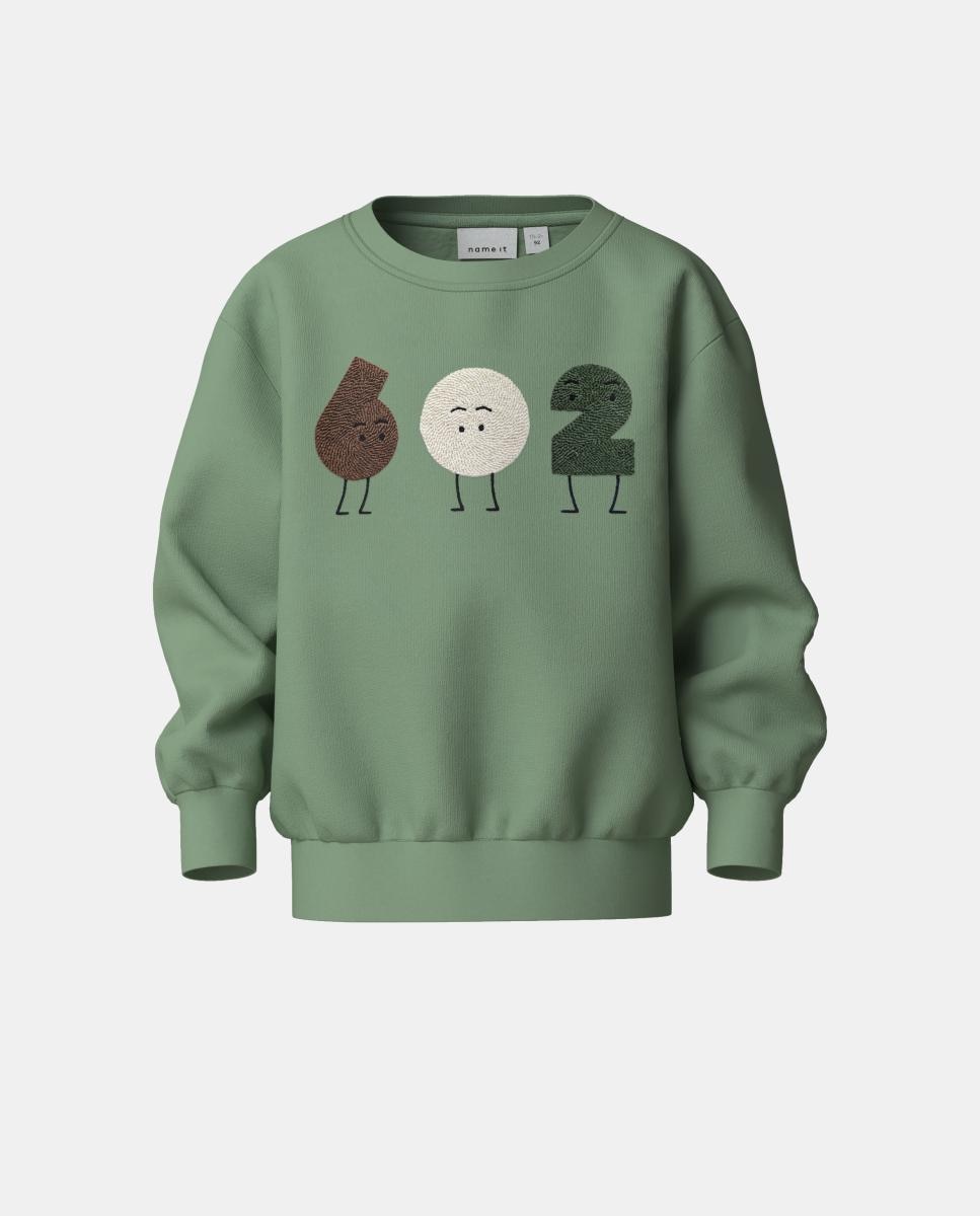 Sudadera de niño - name it - Verde Verde-1