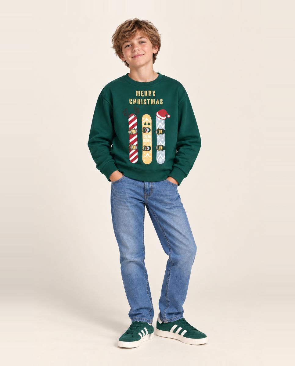 Sudadera de navidad - name it - Verde Verde-1