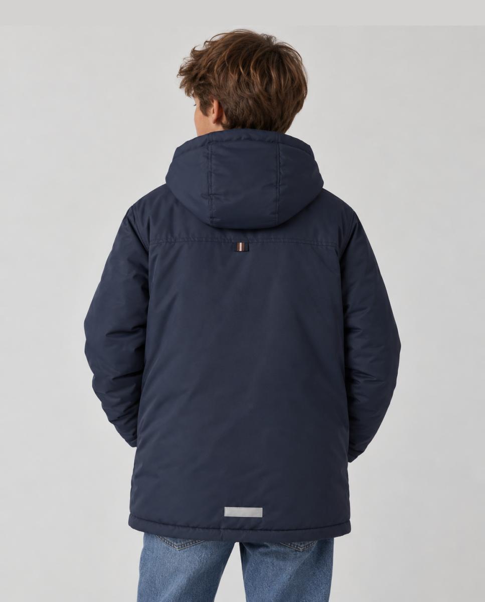 Chaquetón de niño con cremallera - name it - Azul marino Azul marino-2