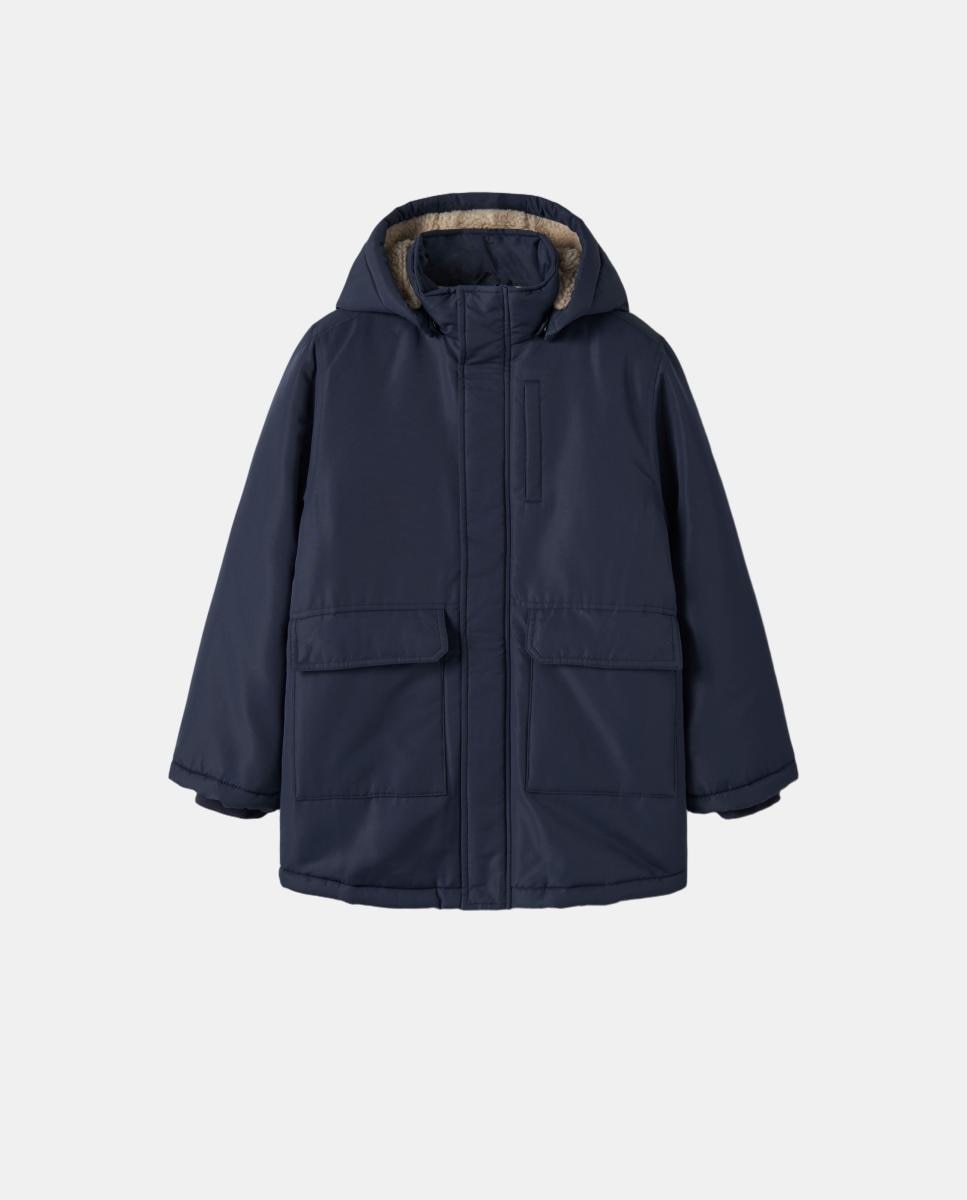 Chaquetón de niño con cremallera - name it - Azul marino Azul marino-3