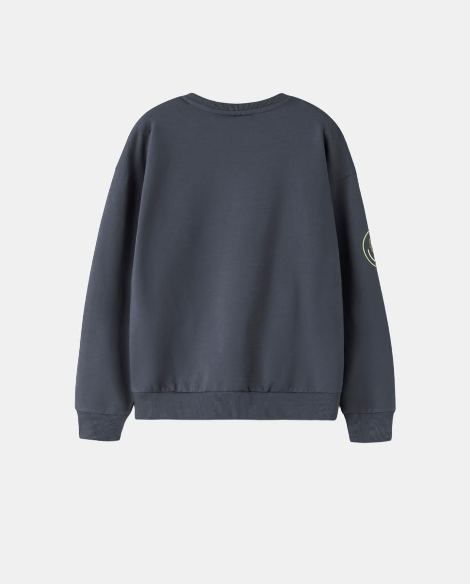 Sweatshirt de Skate para Menino Azul-3