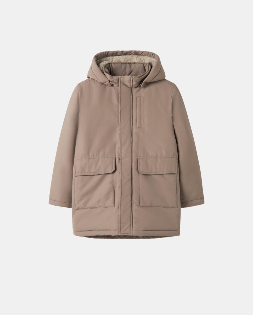 Chaquetón de niño con cremallera - name it - Beige Beige-3
