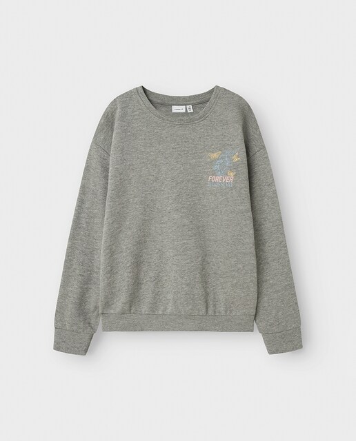 Imagem 0 de Sweatshirt com Estampado Grande Atrás