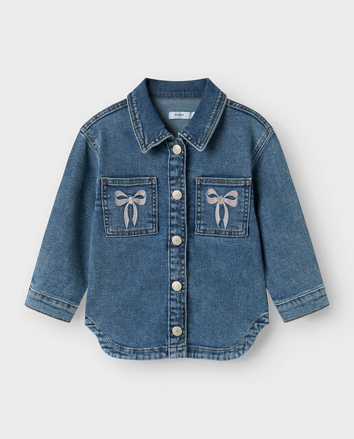 Imagem 0 de Blusão de Ganga com Detalhe