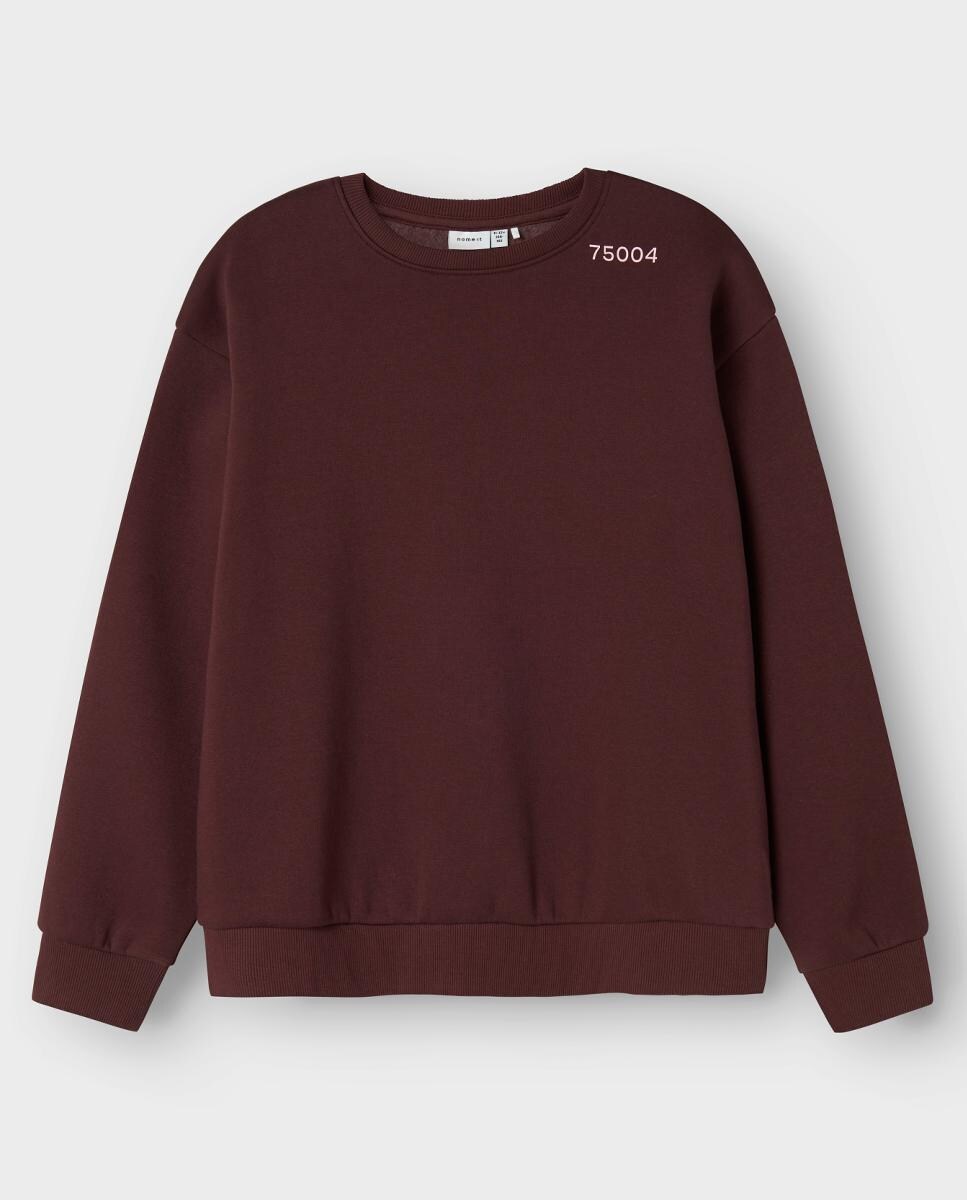 Sweatshirt com Mensagem no Ombro Roxo-3