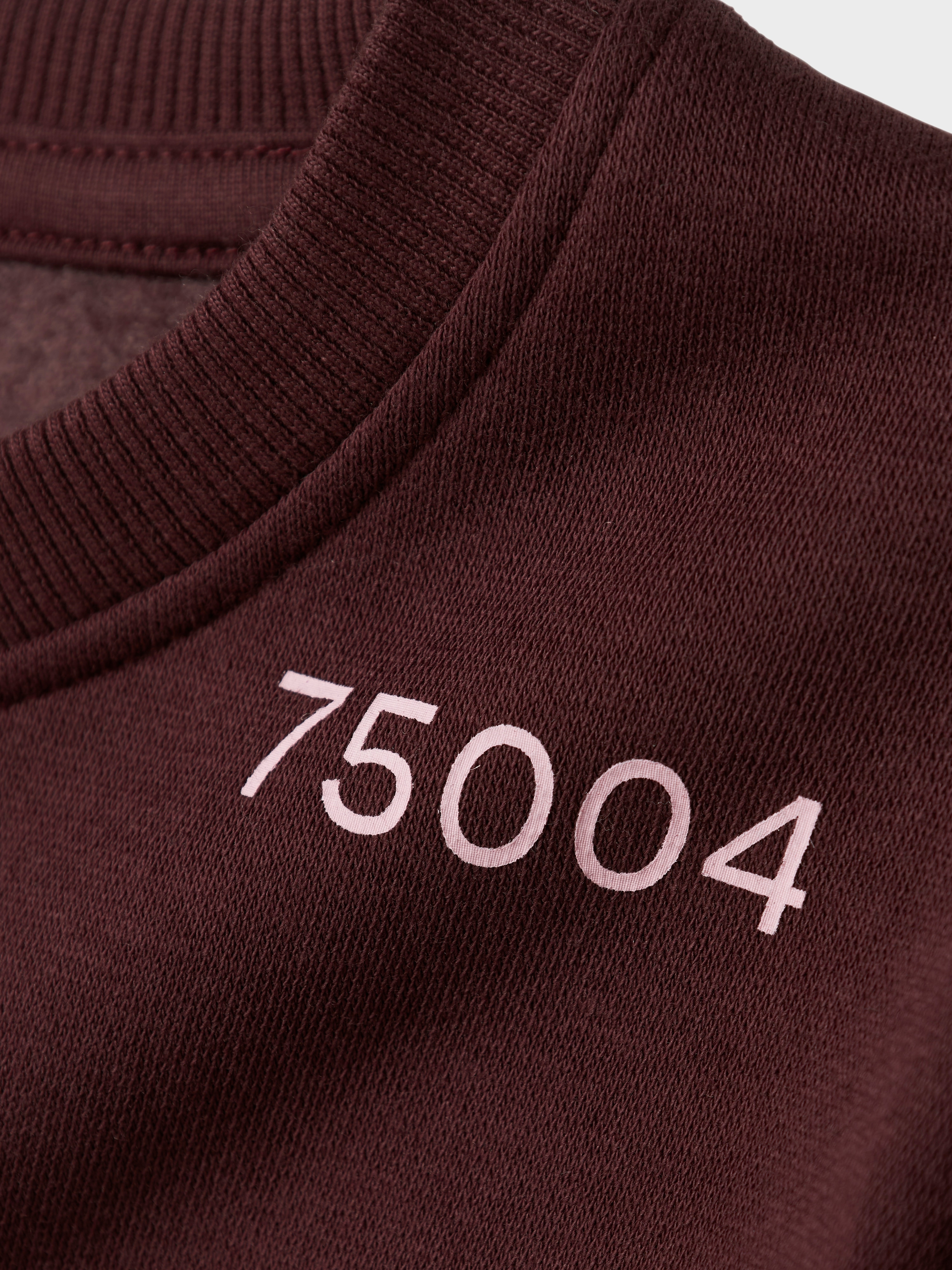 Sweatshirt com Mensagem no Ombro Roxo-5