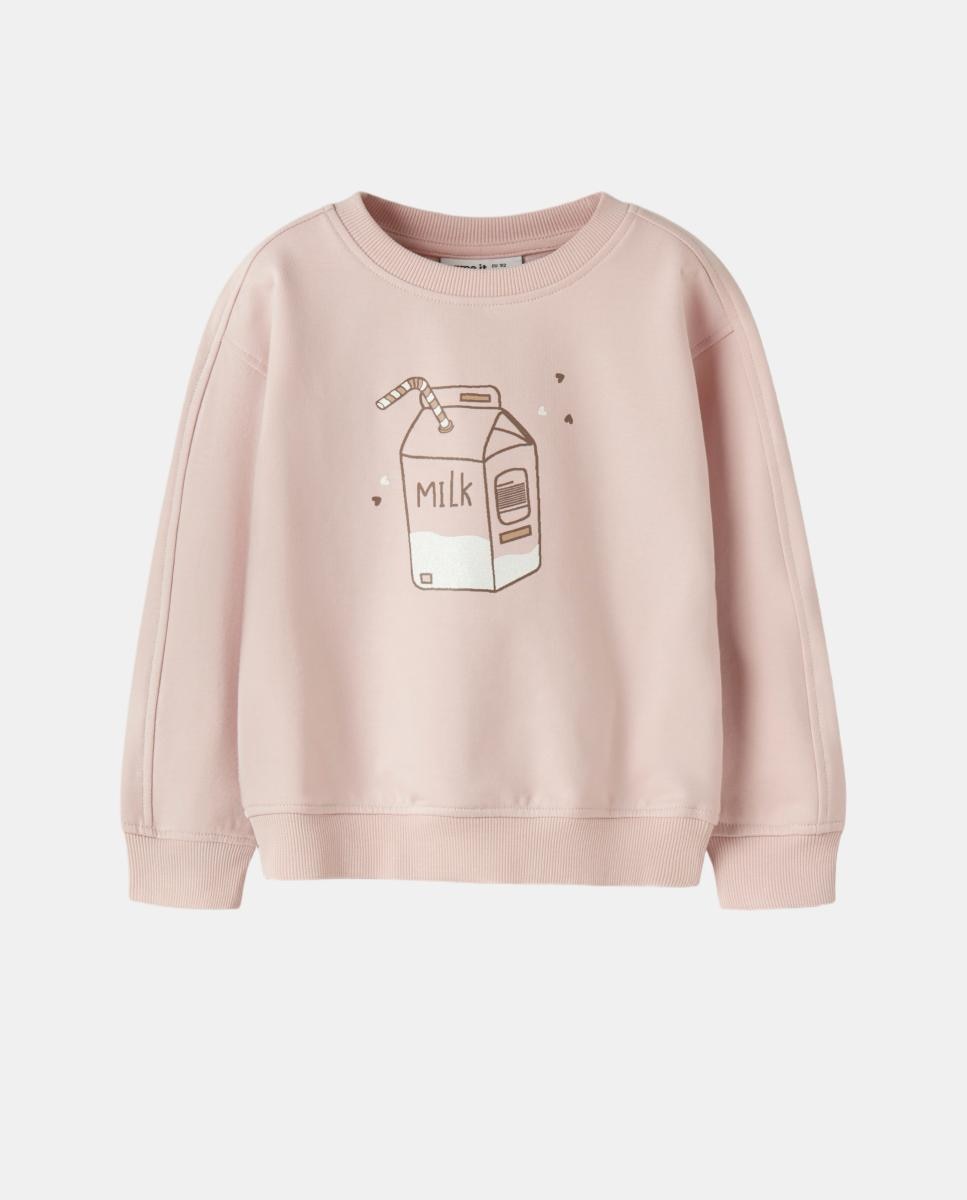 Sweatshirt Milk Rosa-2