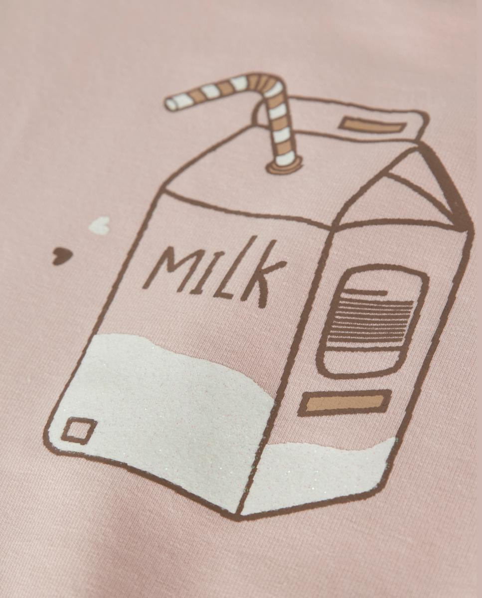 Sweatshirt Milk Rosa-4