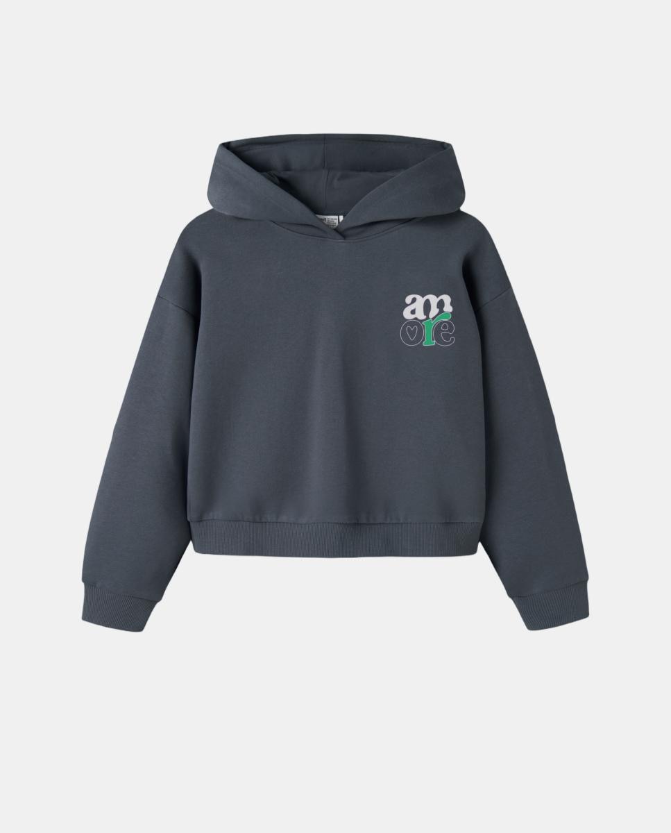 Sweatshirt com Calções Azul-3