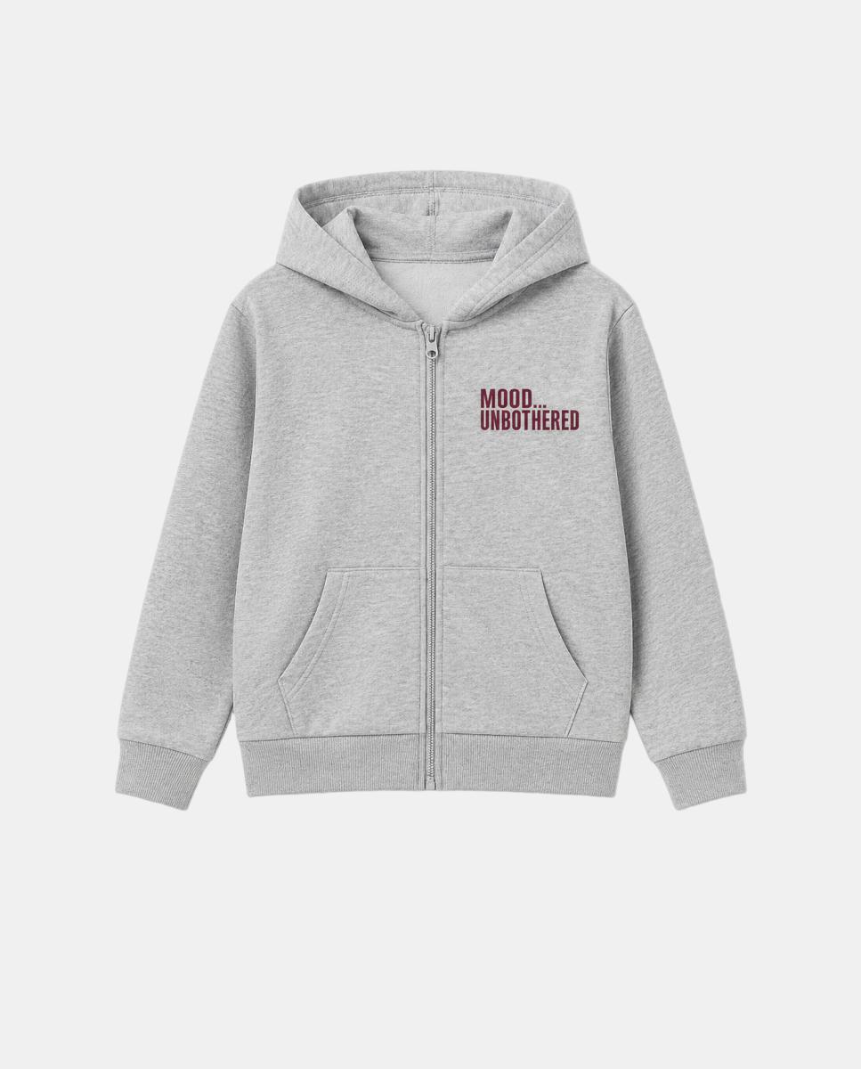 Sweatshirt com fecho-éclair Cinzento-claro-2