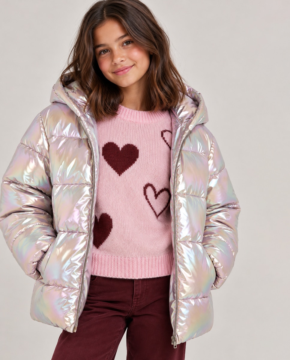 Imagem 0 de Casaco Metálico para Menina