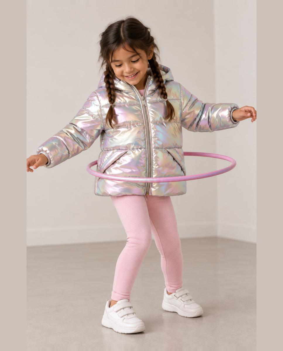 Imagem 0 de Casaco Metálico para Menina