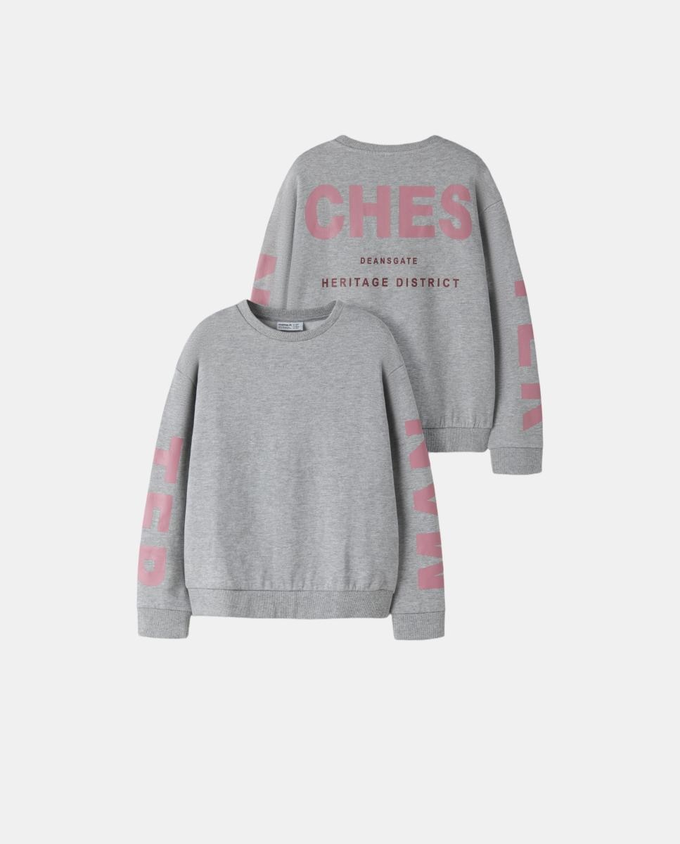 Sweatshirt Cinzento-4