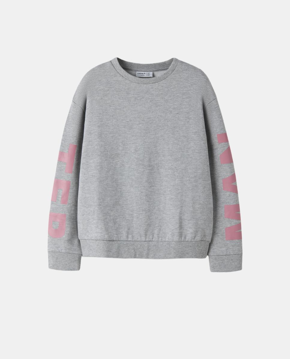Sweatshirt Cinzento-5