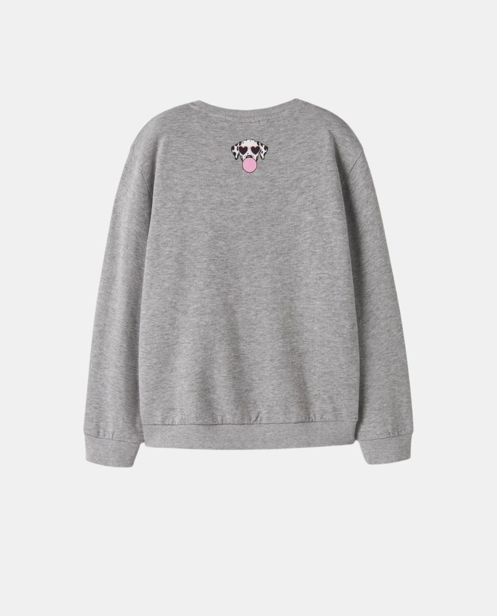 Sudadera de manga larga de niña - name it - Gris Gris-3
