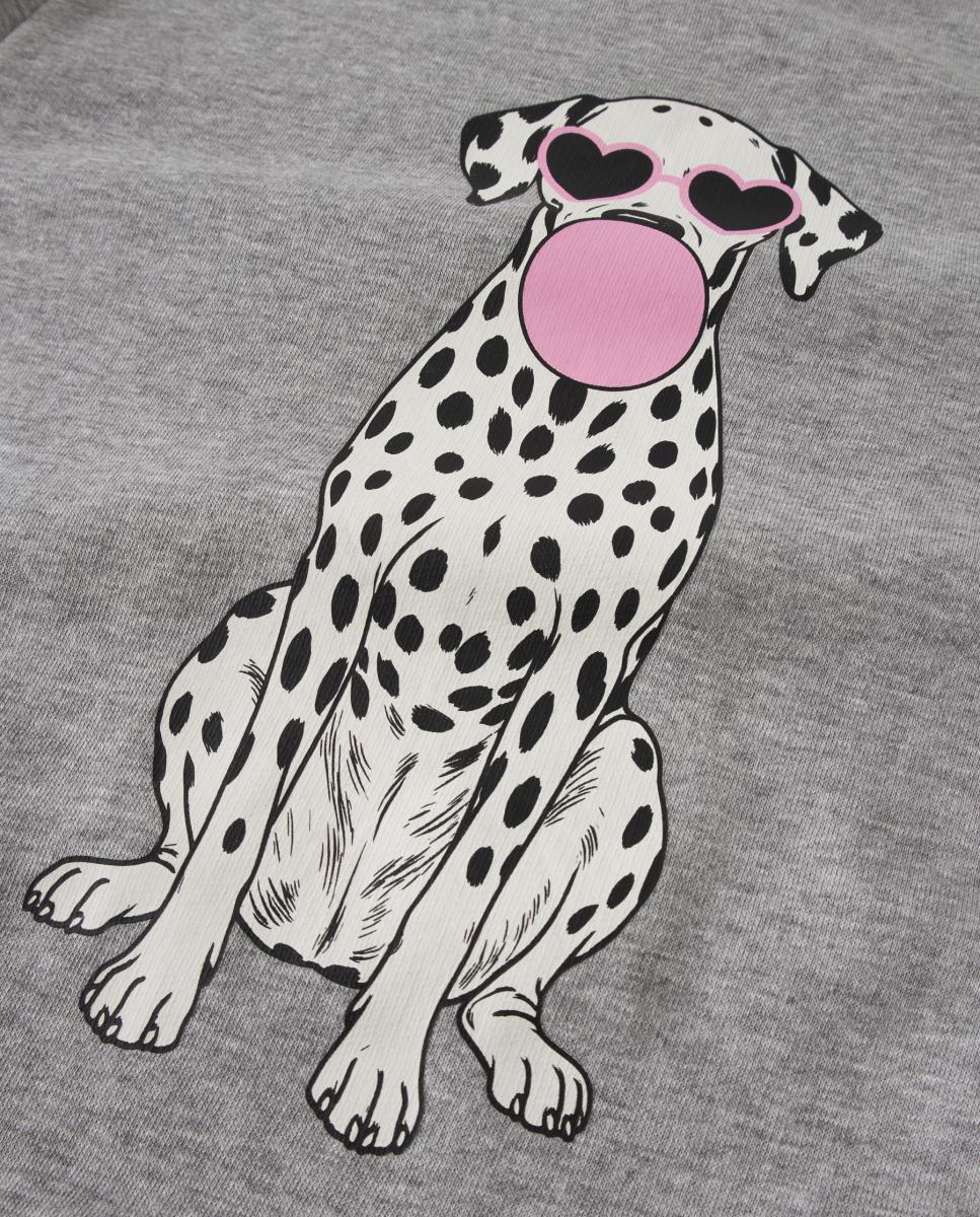 Sudadera de manga larga de niña - name it - Gris Gris-4