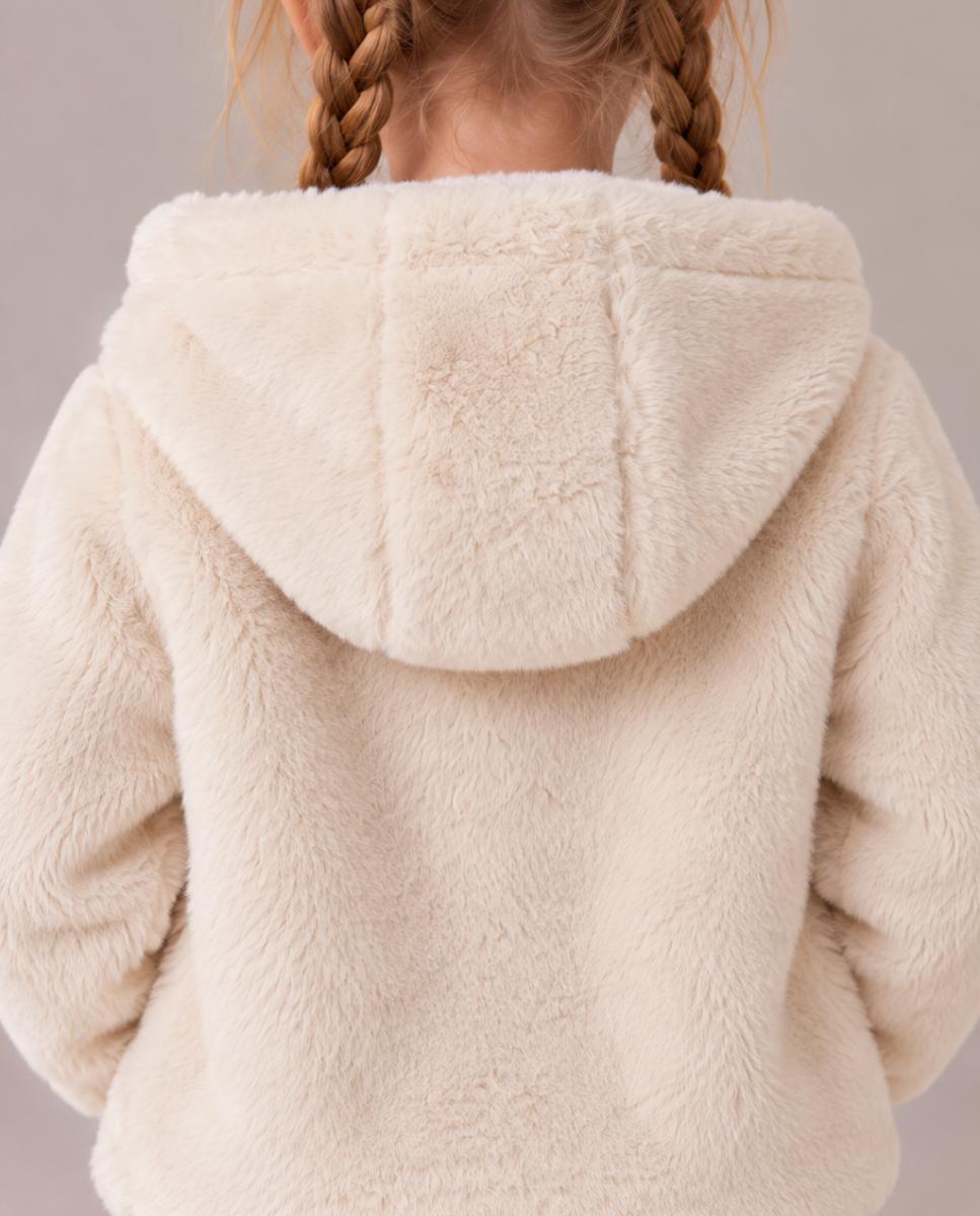Imagen 2 de Abrigo tedy de niña - name it - Beige Beige