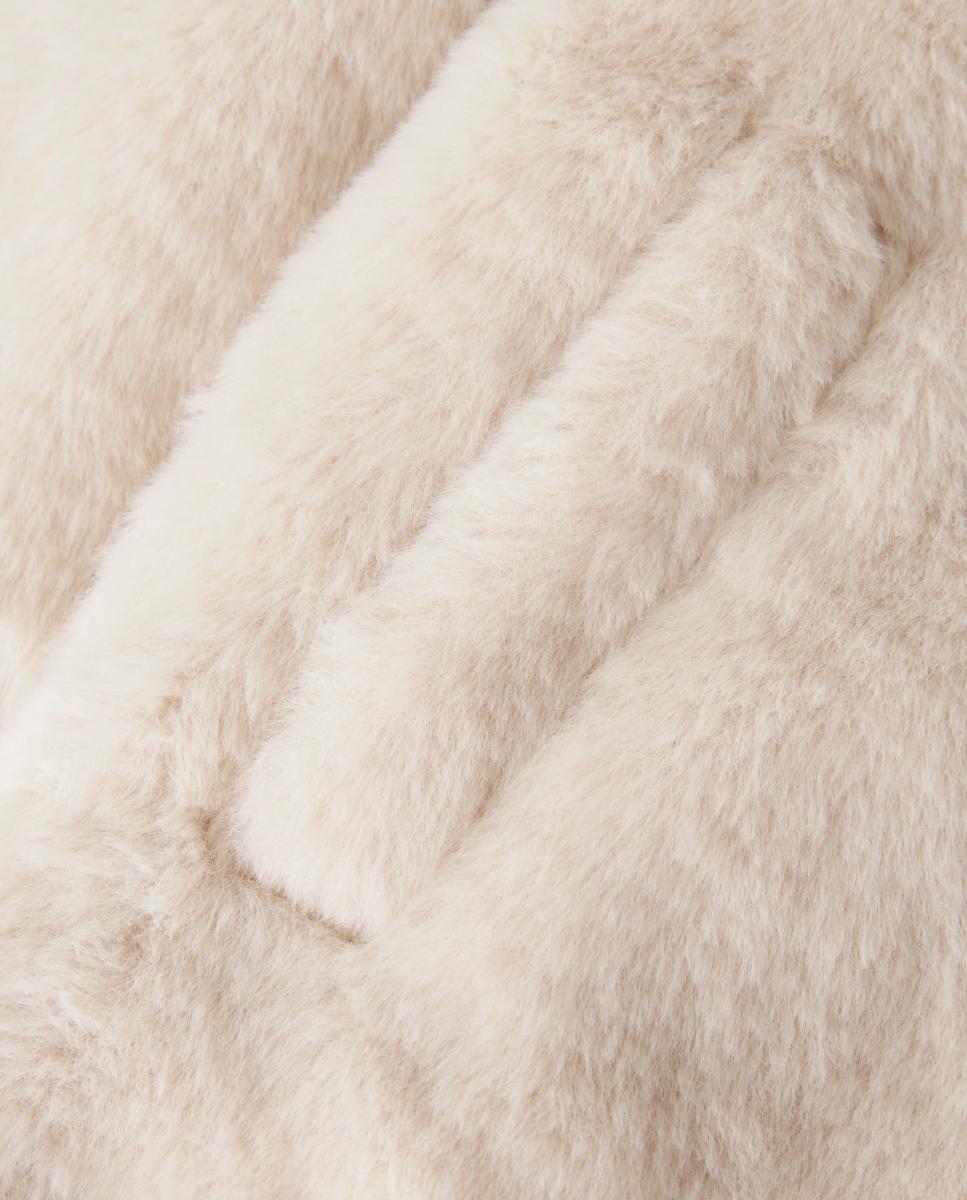 Imagen 4 de Abrigo tedy de niña - name it - Beige Beige