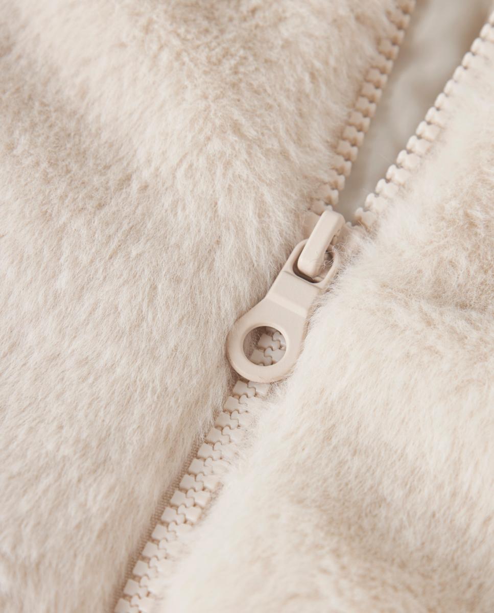 Imagen 5 de Abrigo tedy de niña - name it - Beige Beige