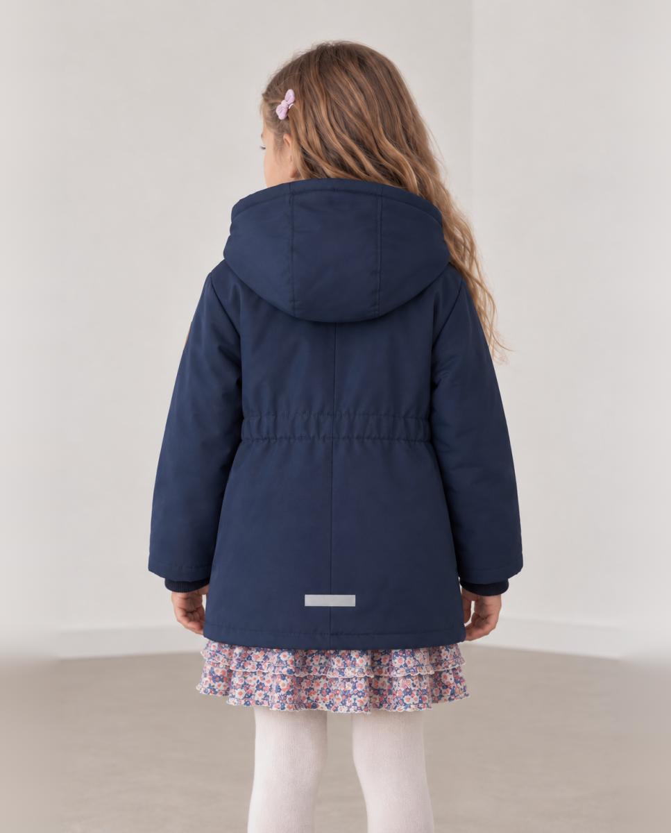 Chaquetón de niña con cremallera - name it - Azul marino Azul marino-2