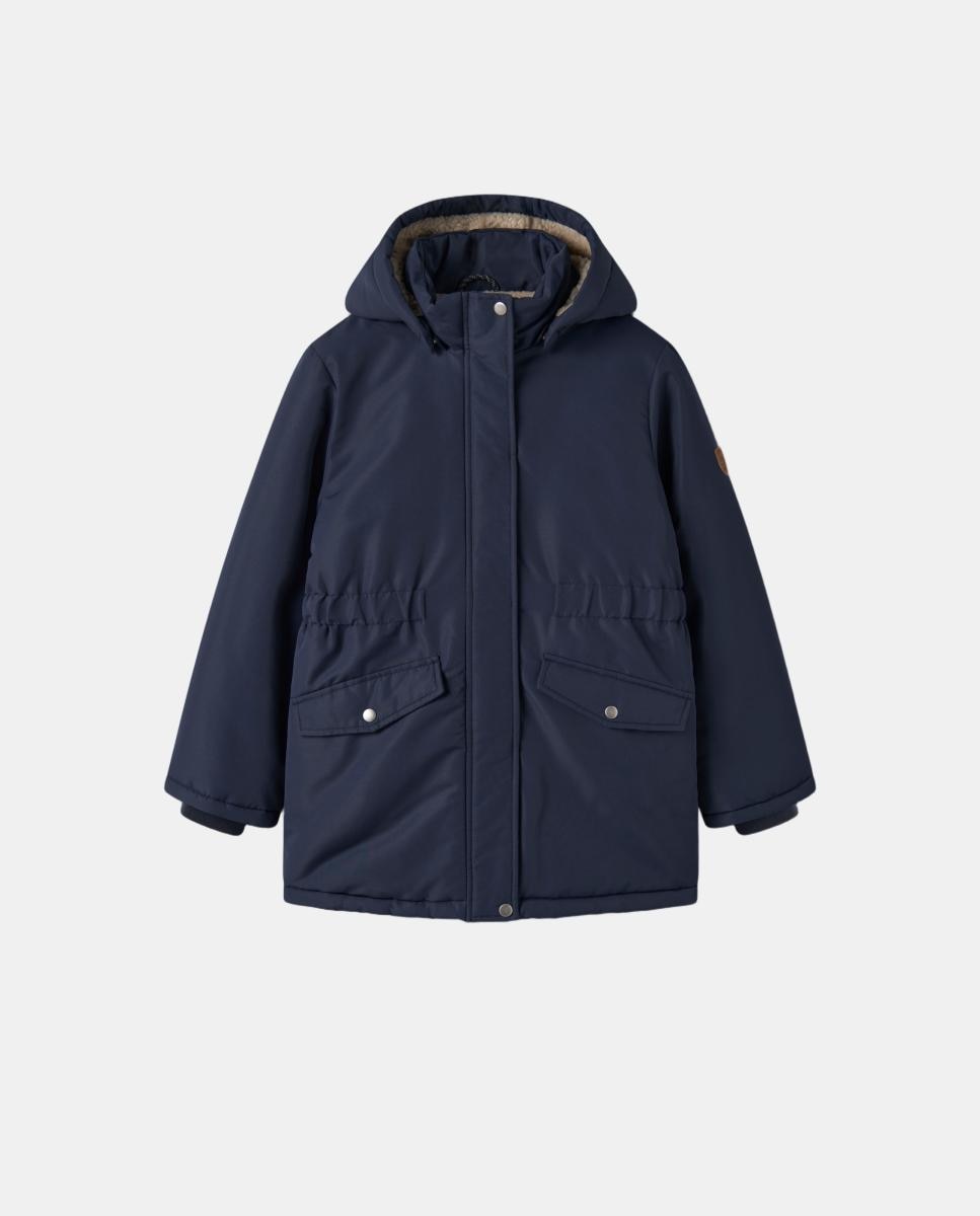 Chaquetón de niña con cremallera - name it - Azul marino Azul marino-2