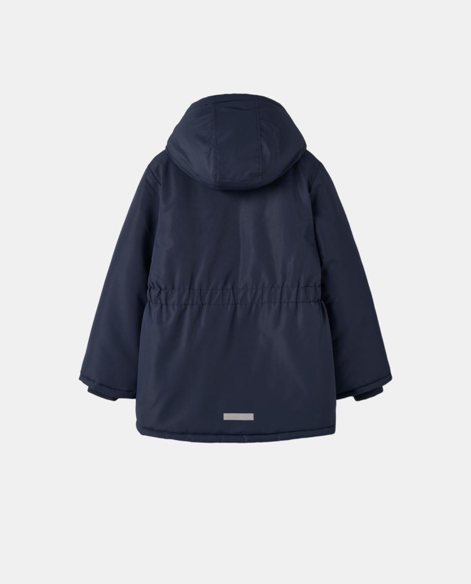 Chaquetón de niña con cremallera - name it - Azul marino Azul marino-3