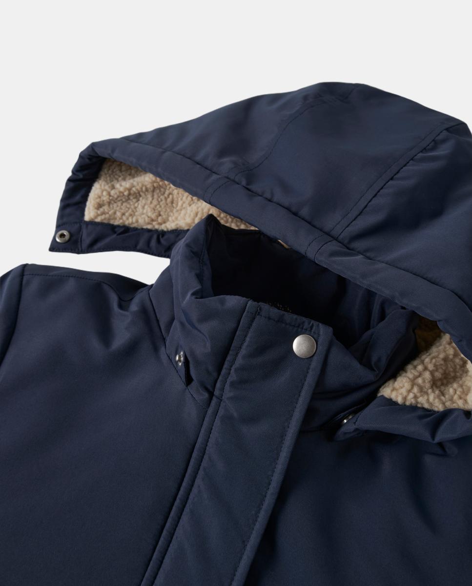 Chaquetón de niña con cremallera - name it - Azul marino Azul marino-4
