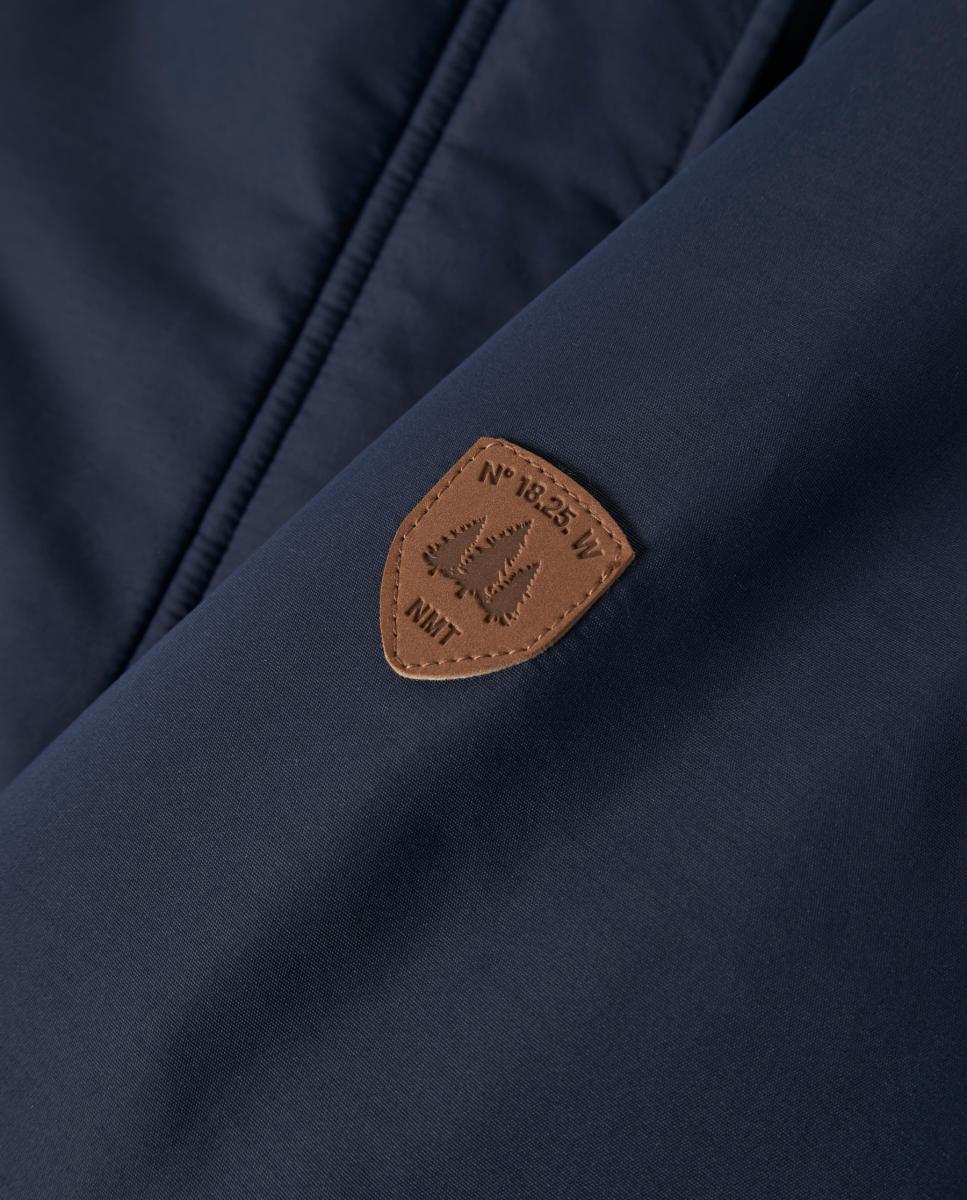 Chaquetón de niña con cremallera - name it - Azul marino Azul marino-5