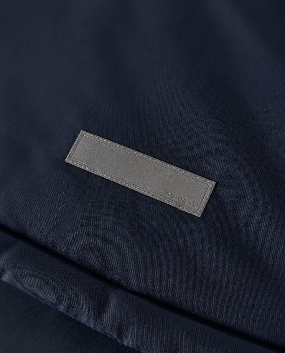 Chaquetón de niña con cremallera - name it - Azul marino Azul marino-6