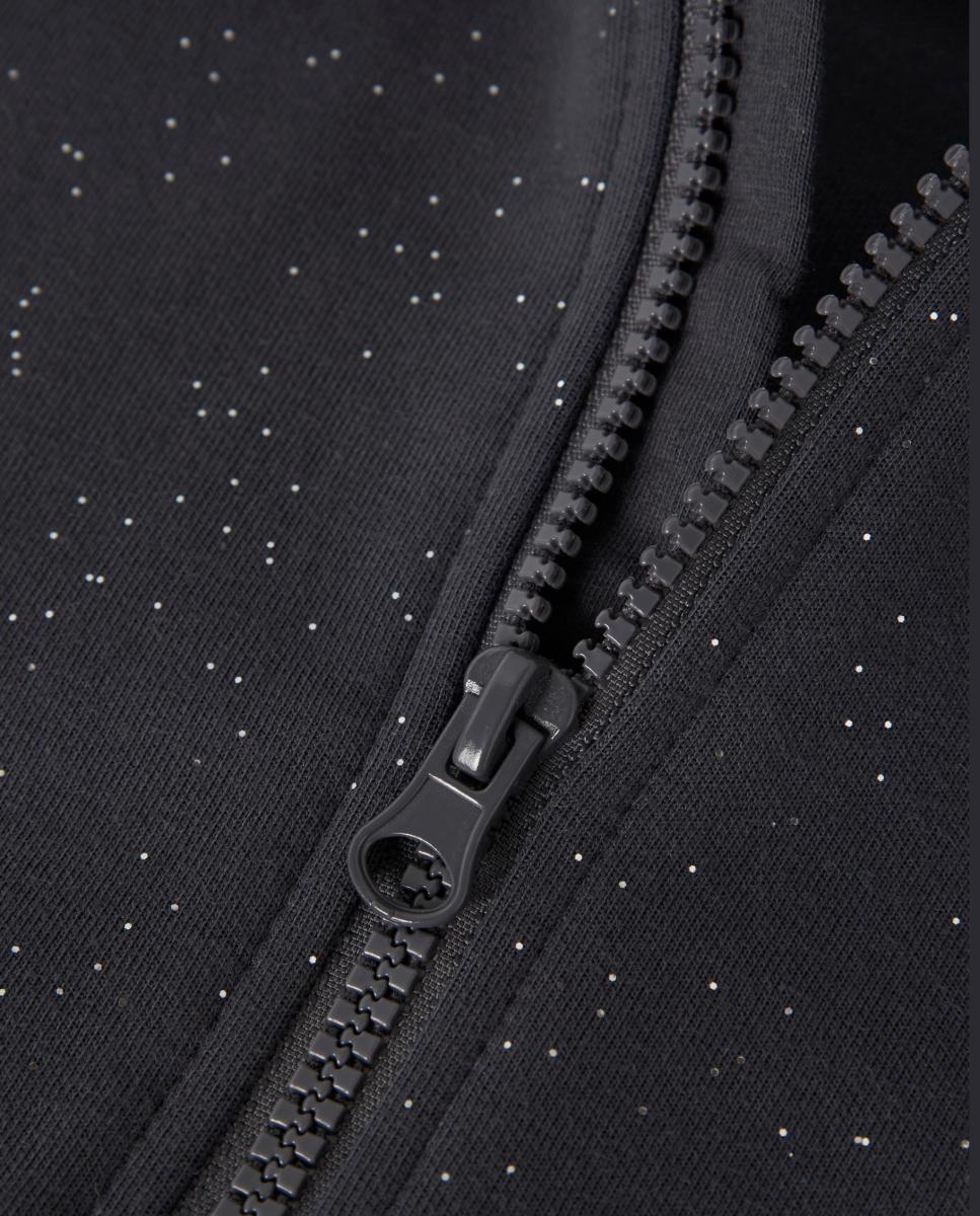 Sweatshirt com Brilho Cinzento-4