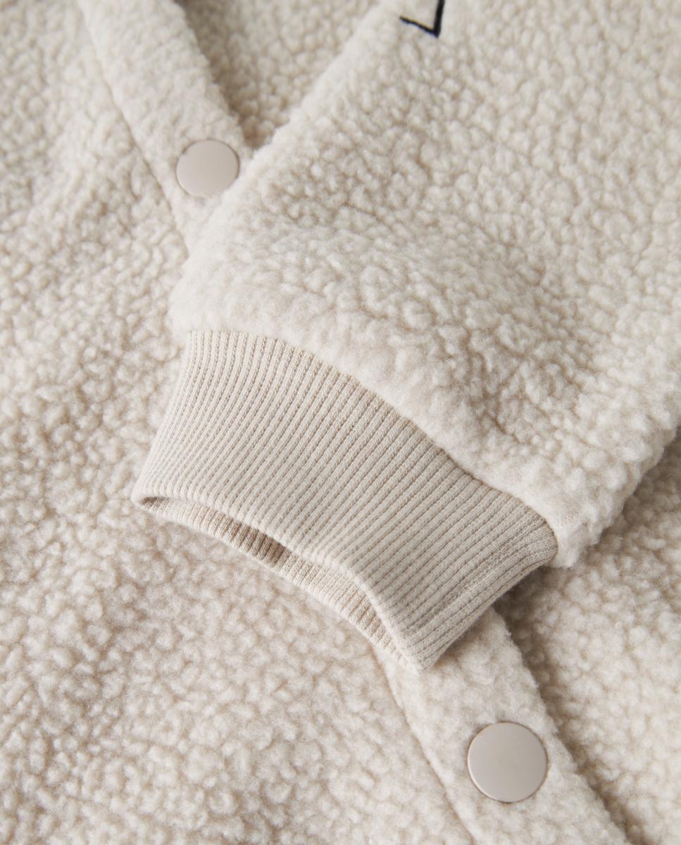 Chaqueta teddy de niña - name it - Beige Beige-5