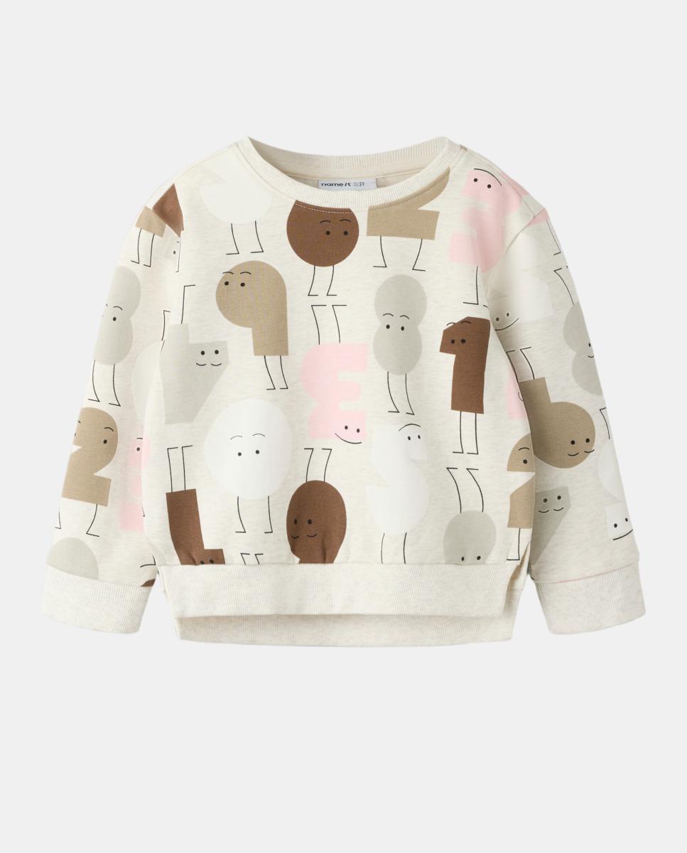 Imagen 0 de Sudadera números de niña Topo