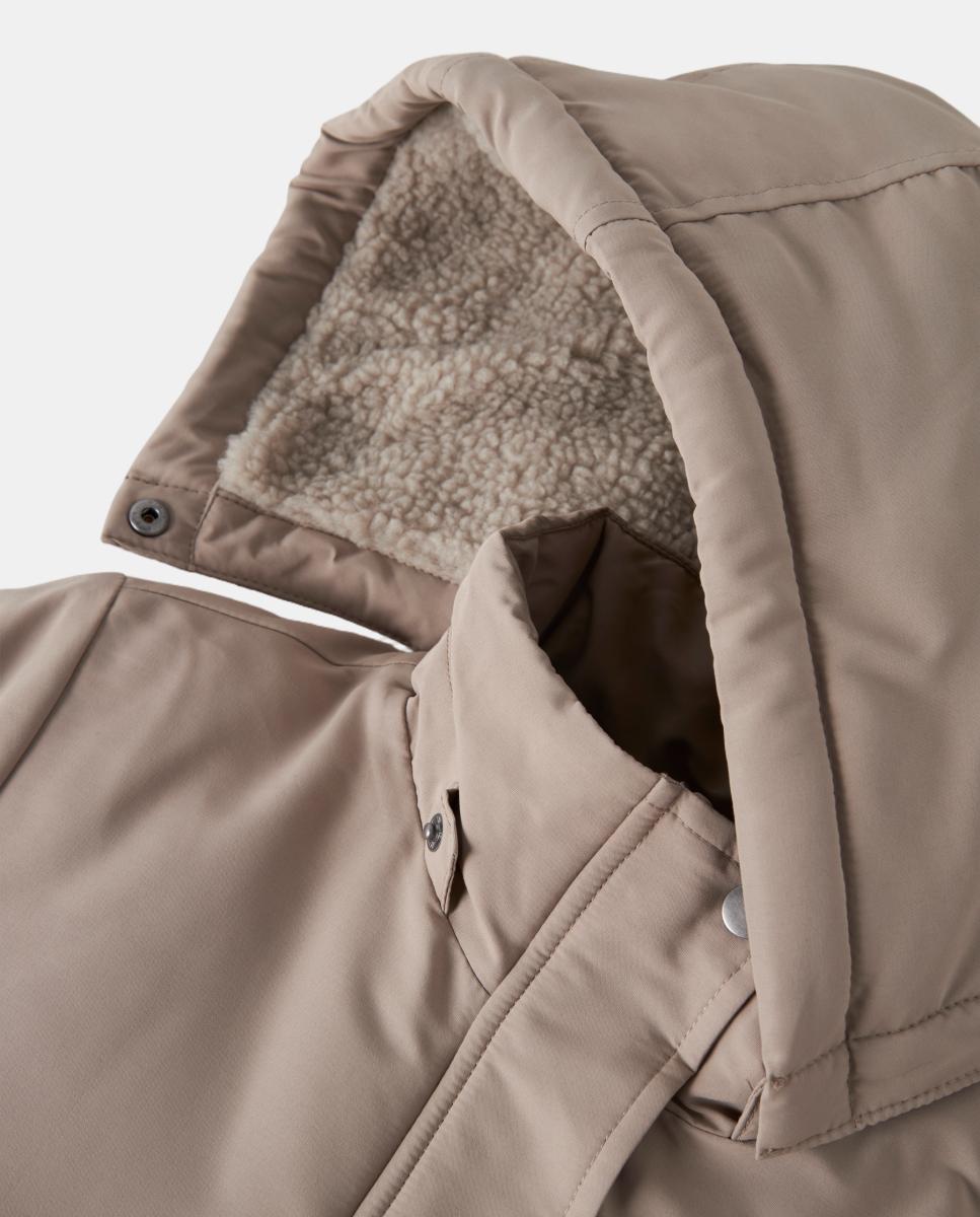 Chaquetón de niña con cremallera - name it - Beige Beige-5