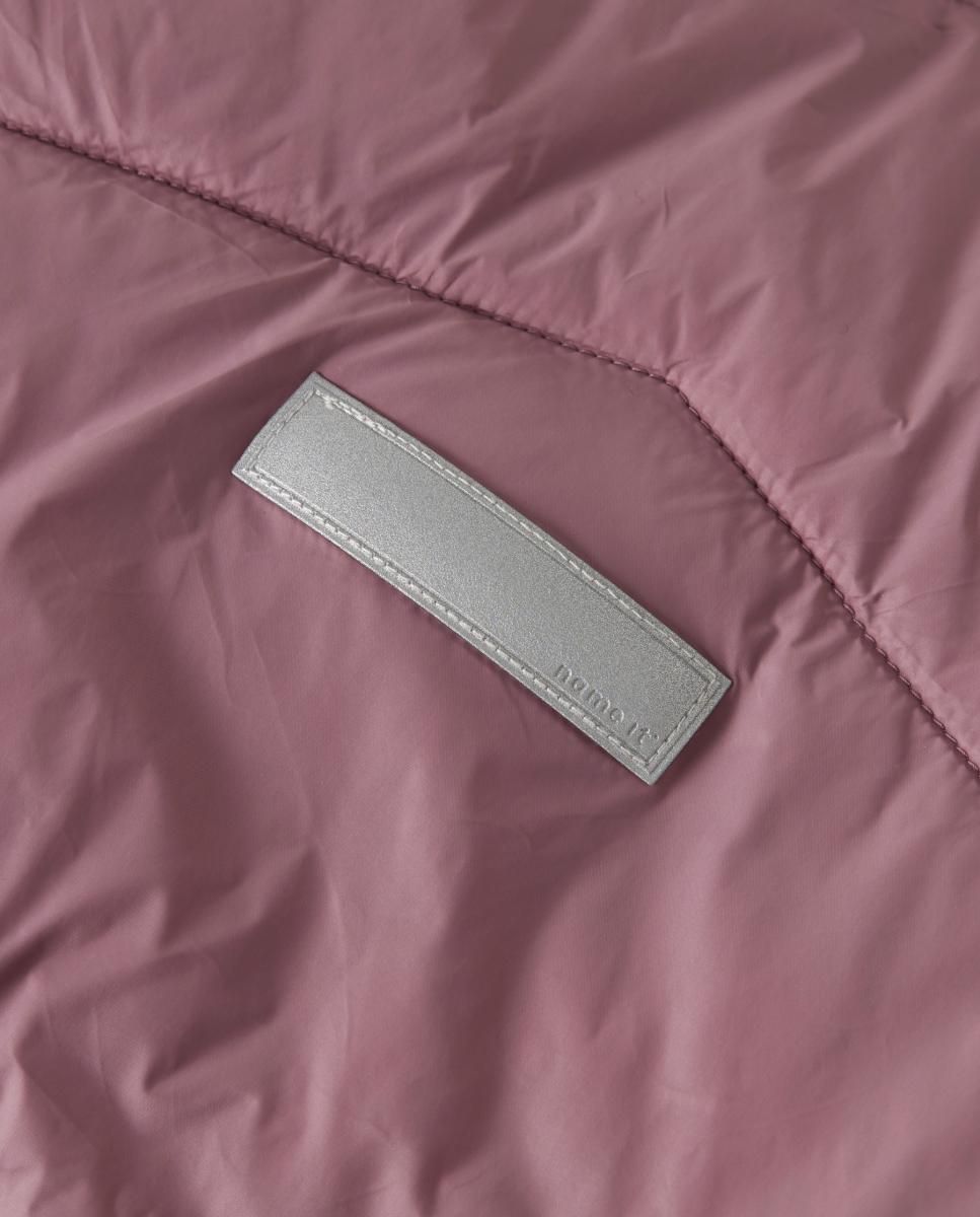 Sobretudo Acolchoado Rosa-3