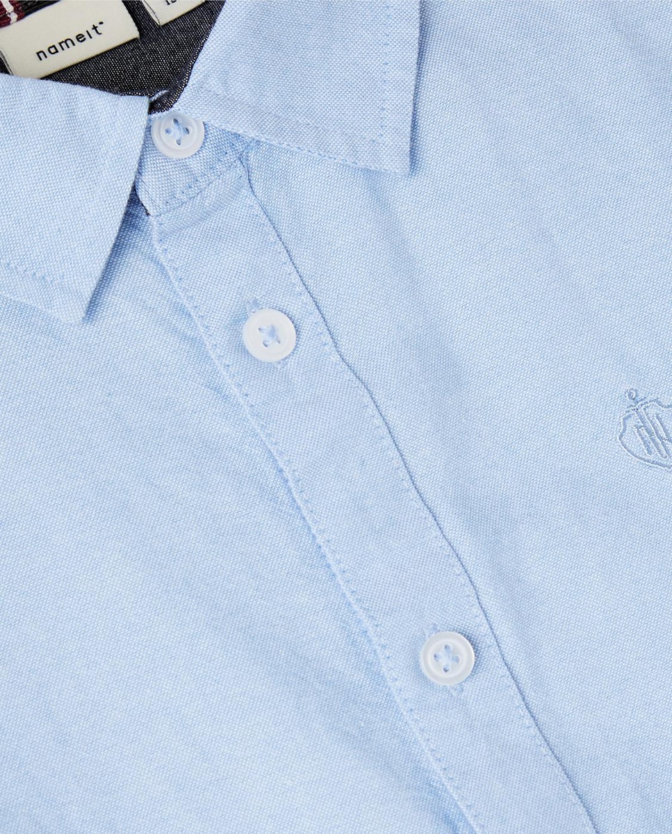 Camisa azul Azul-5
