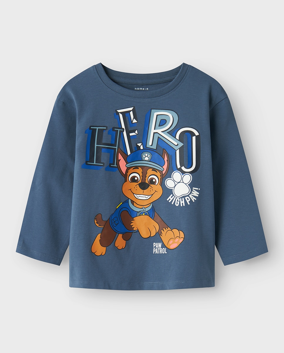 T-shirt Patrulha Pata Azul-2