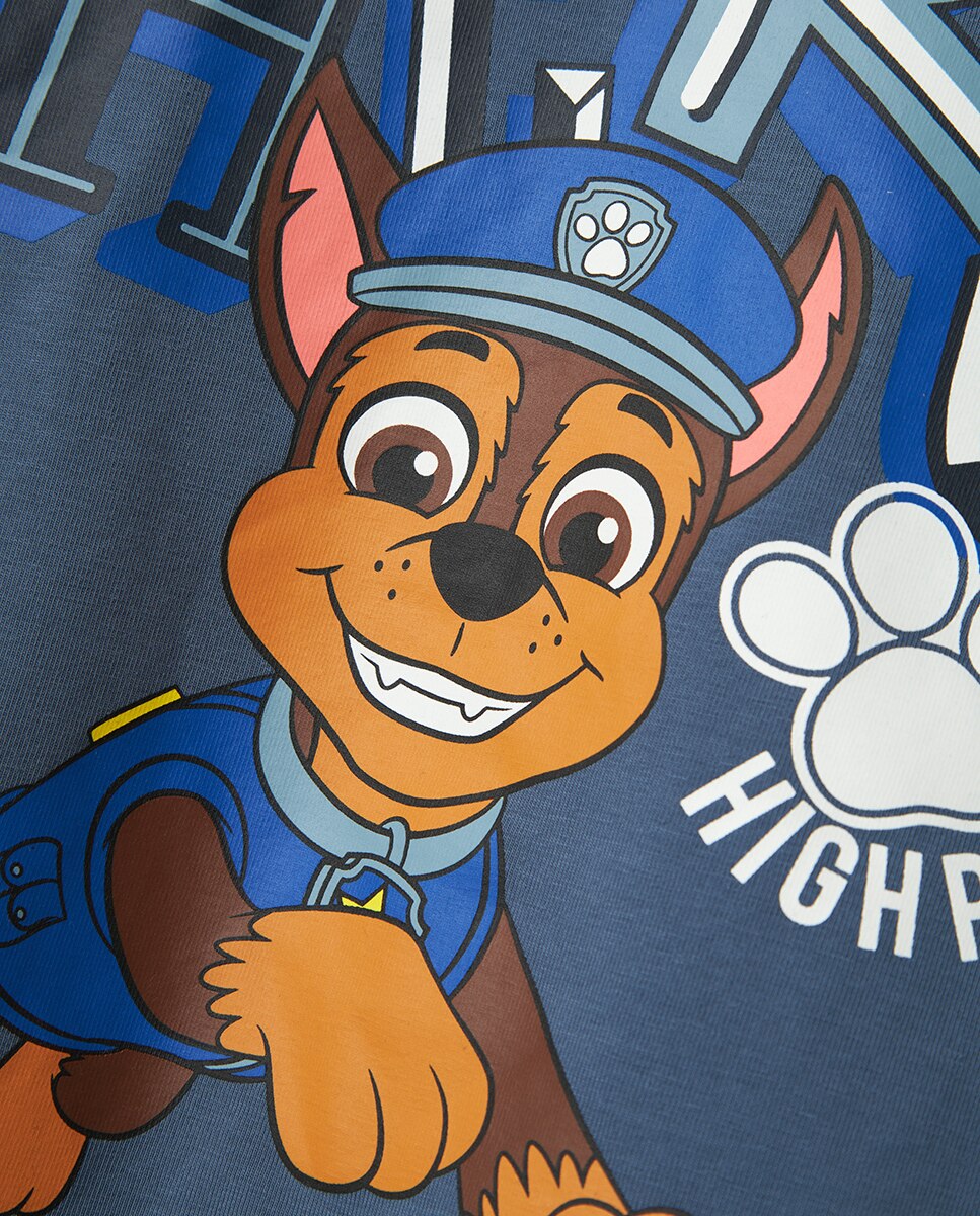 T-shirt Patrulha Pata Azul-4