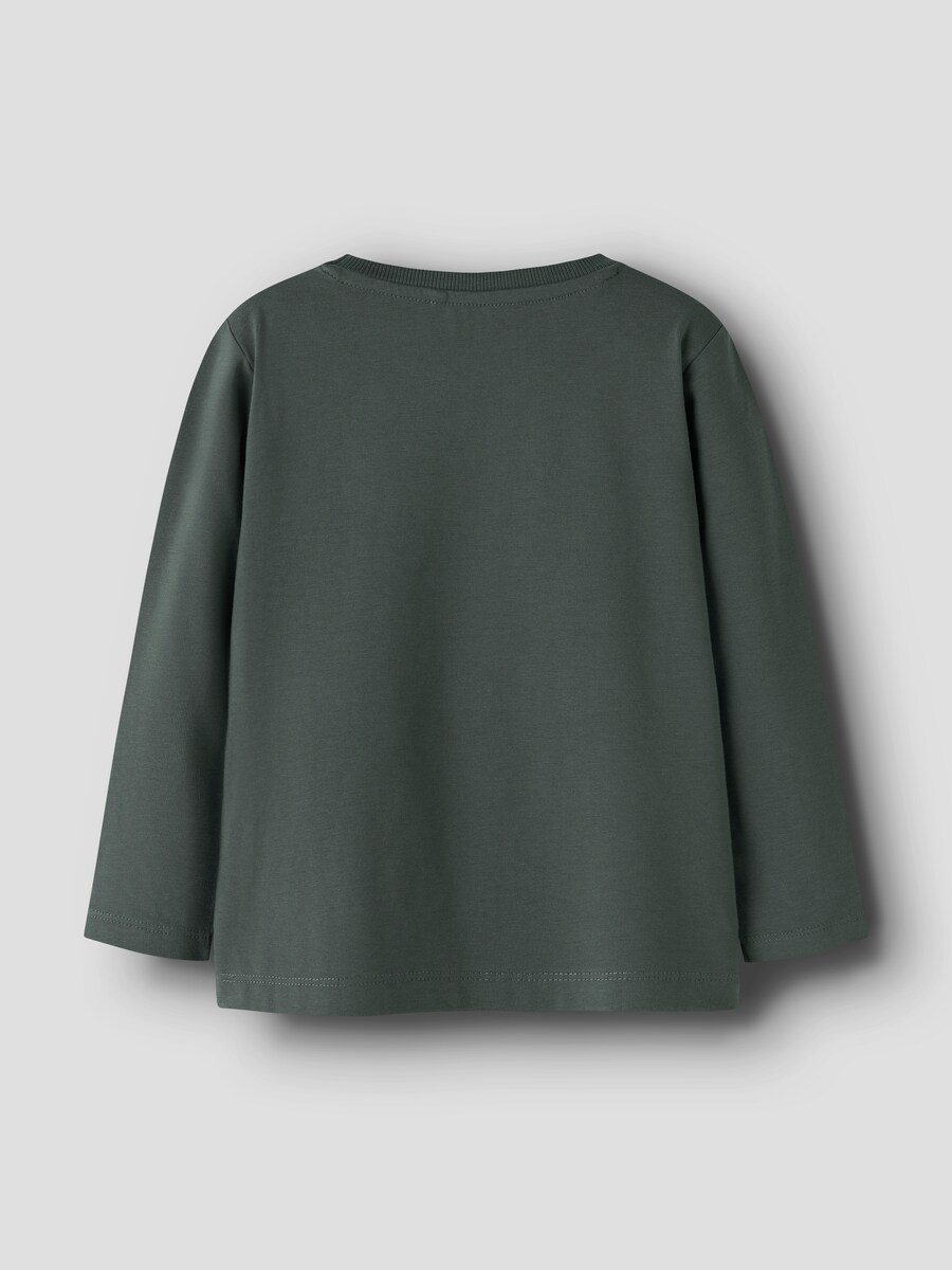 T-shirt com Estampado Verde-2