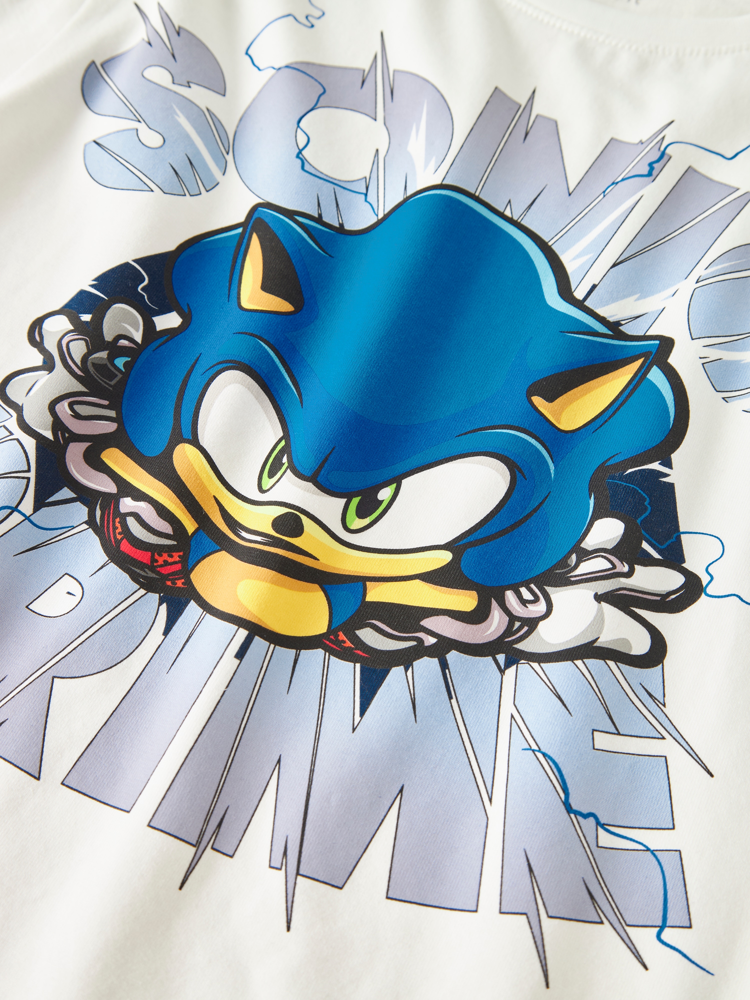 T-shirt SONIC name it Branco-3