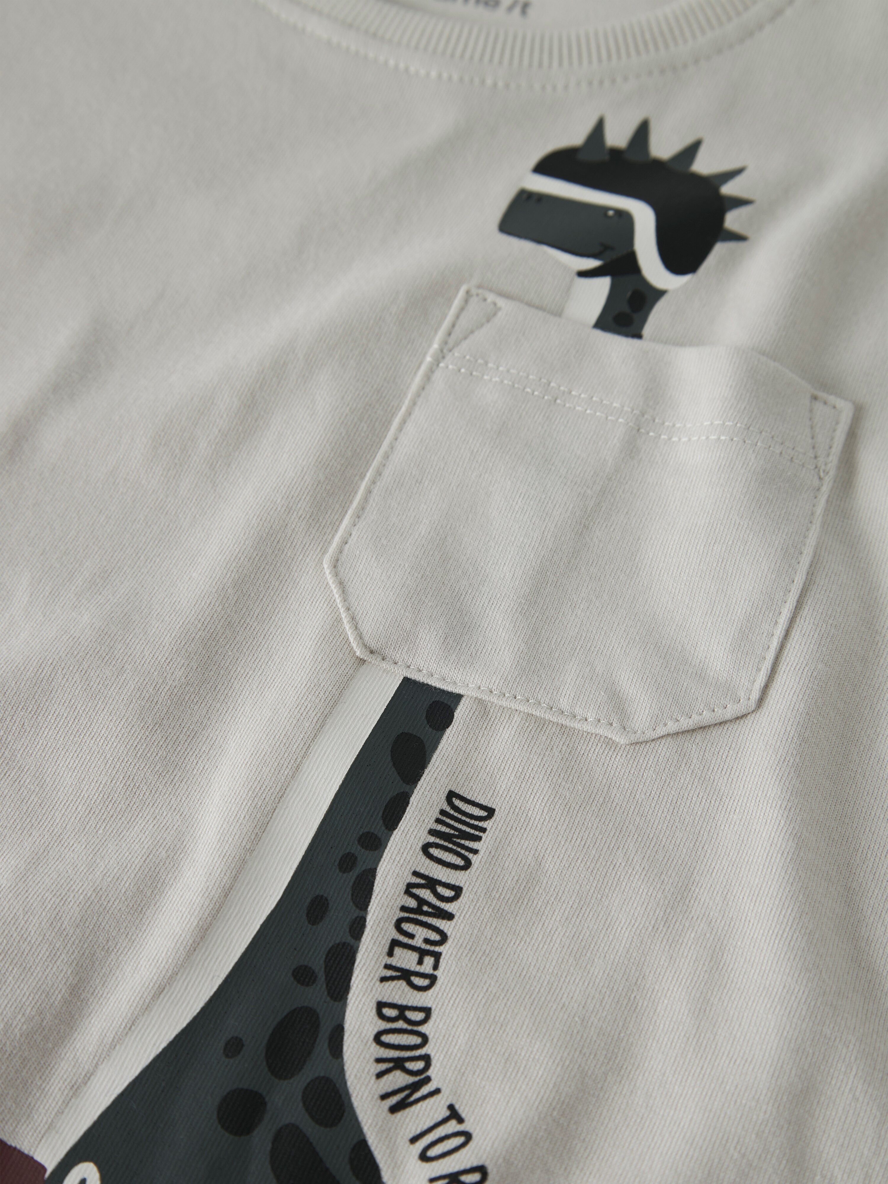 Camiseta de manga larga de niño - name it - Beige Beige-3
