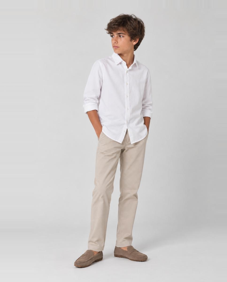 Camisa de niño en azul - name it - Blanco Blanco-2