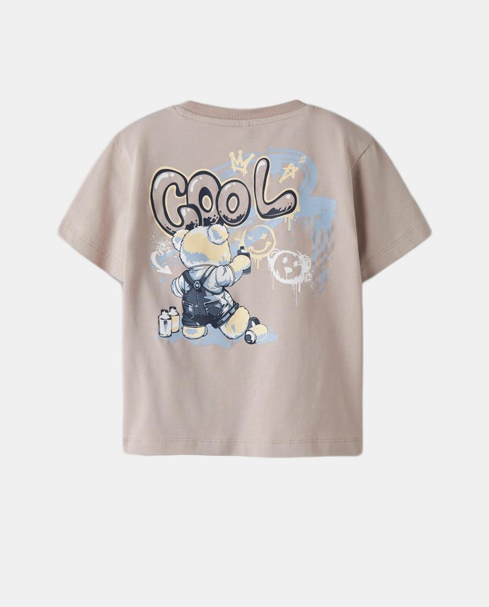 Camiseta de niño Cinzento-2