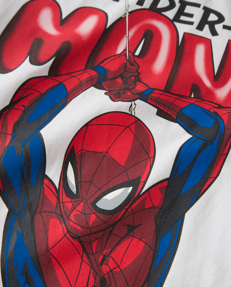 T-shirt Homem-Aranha de Criança name it Branco-5