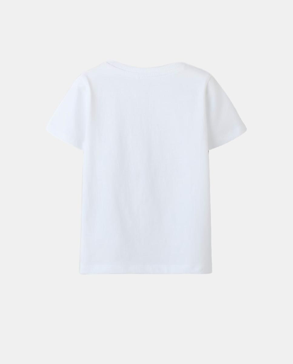 Camiseta de manga corta de niño - name it - Blanco Blanco-3