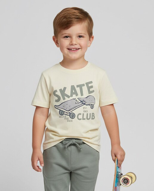 Camiseta de manga corta de niño