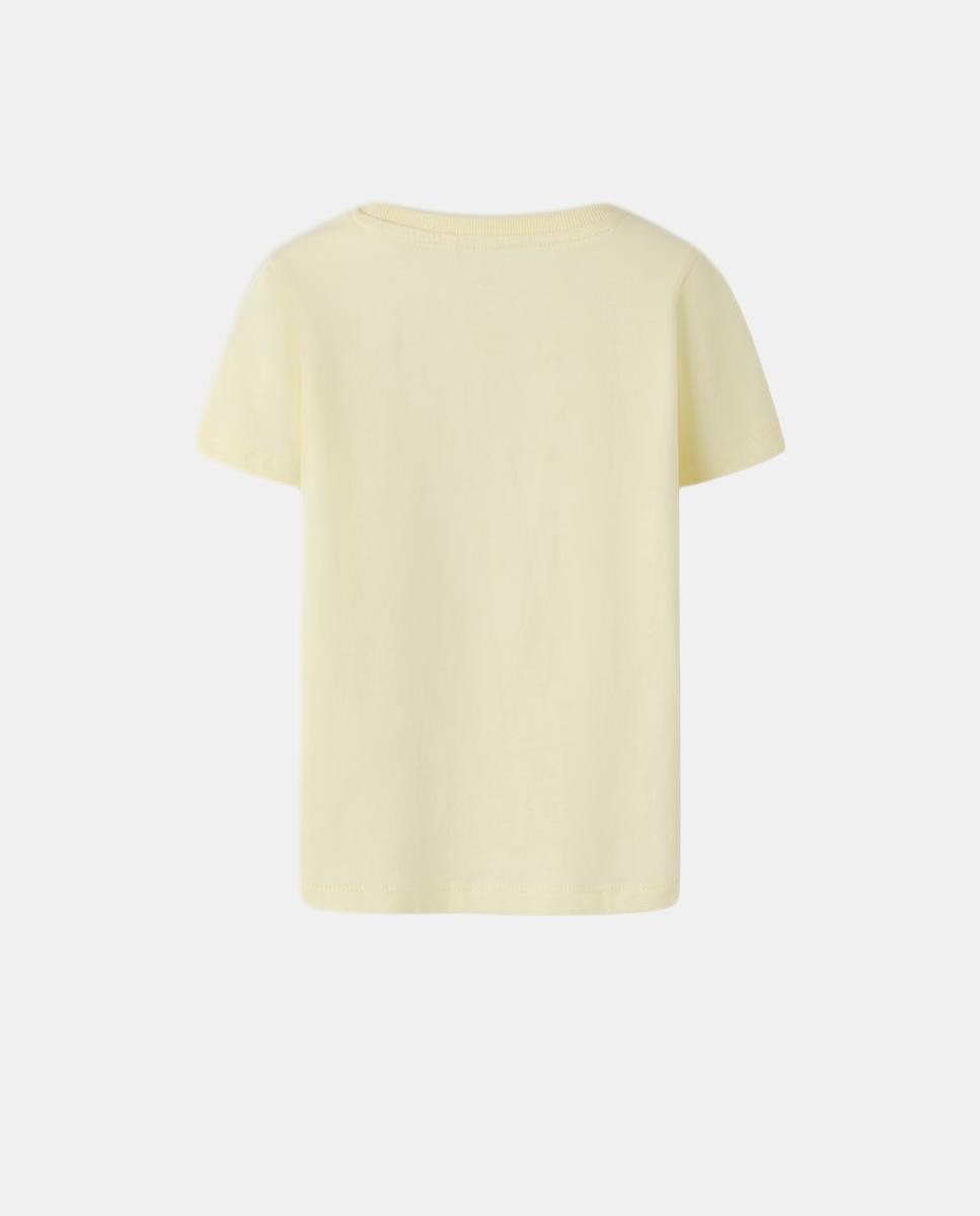 T-shirt com manga curta name it Amarelo-3