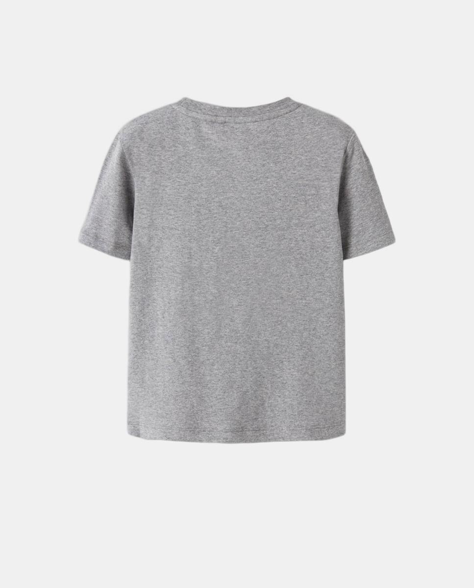 Camiseta de manga corta de niño - name it - Gris Gris-2