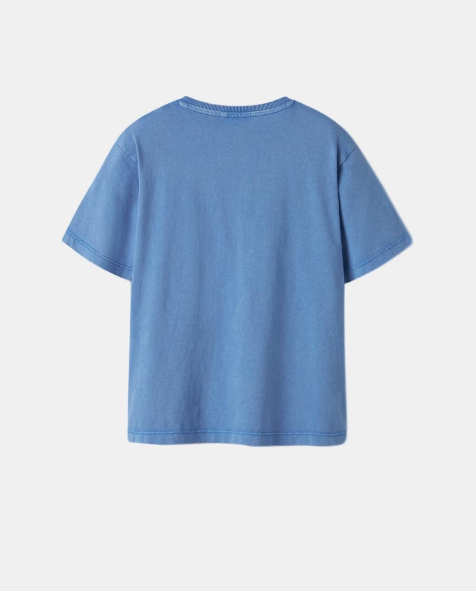 Camiseta de niño con detalle agua marina - name it - Azul Azul-4