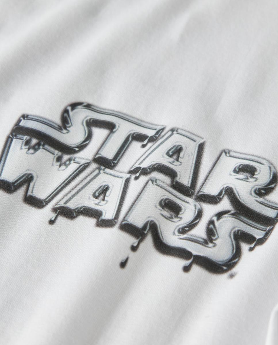 T-shirt Star Wars name it Branco-3