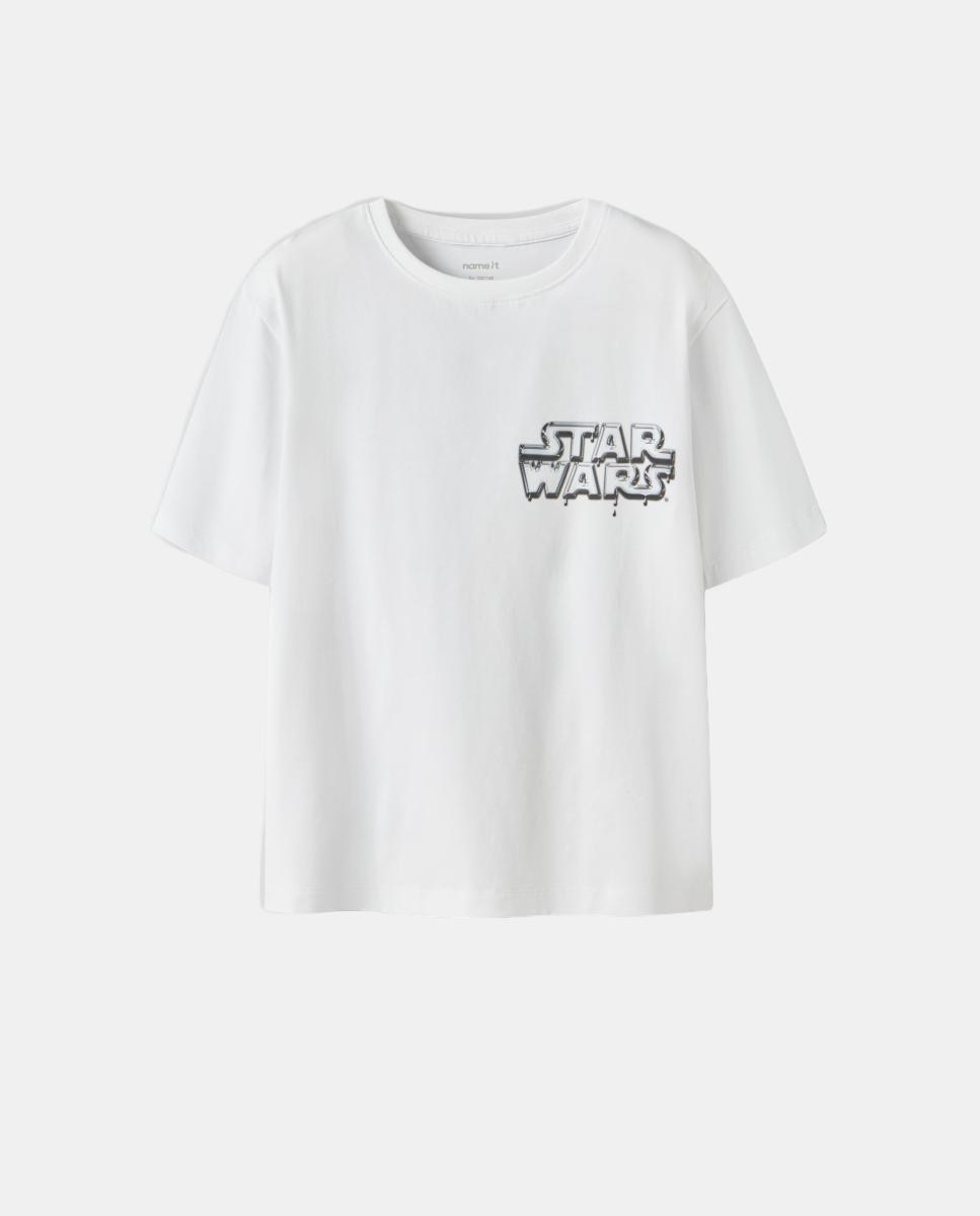 T-shirt Star Wars name it Branco-4